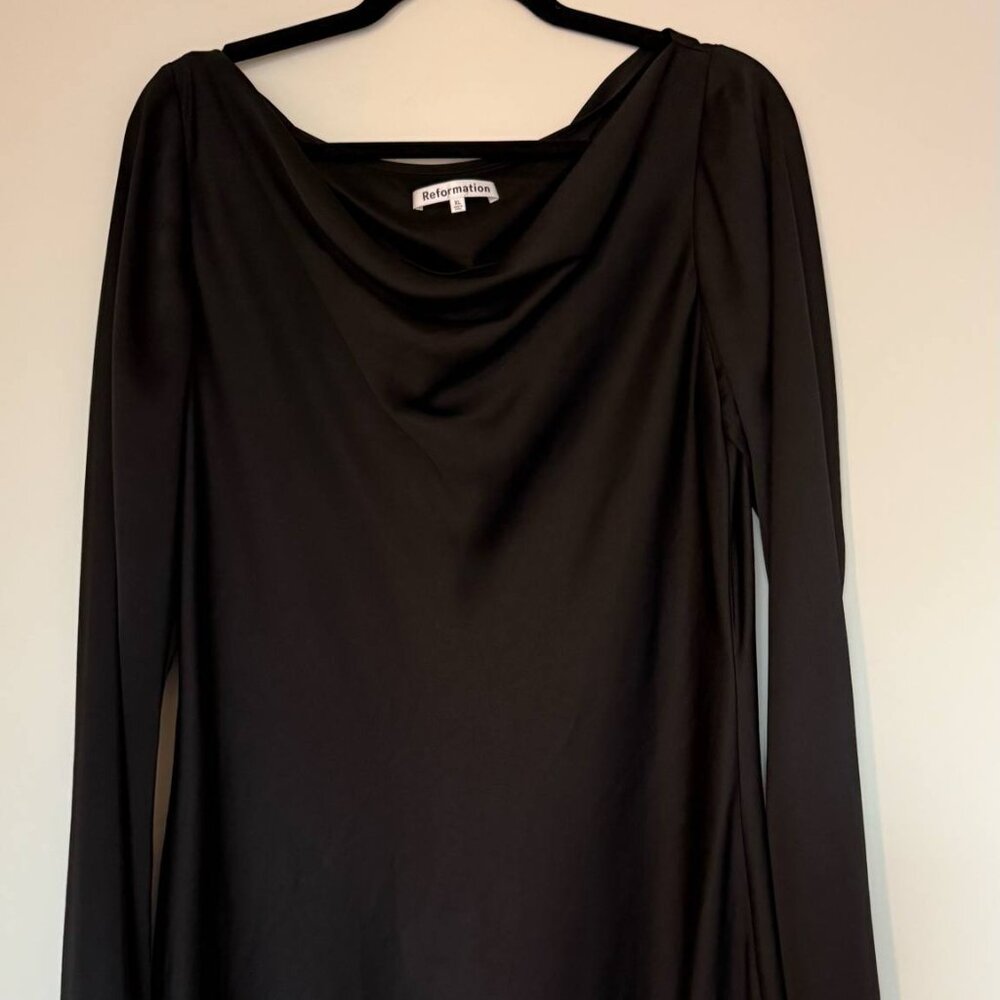 Pike Satin Dress - Picture 2 of 4